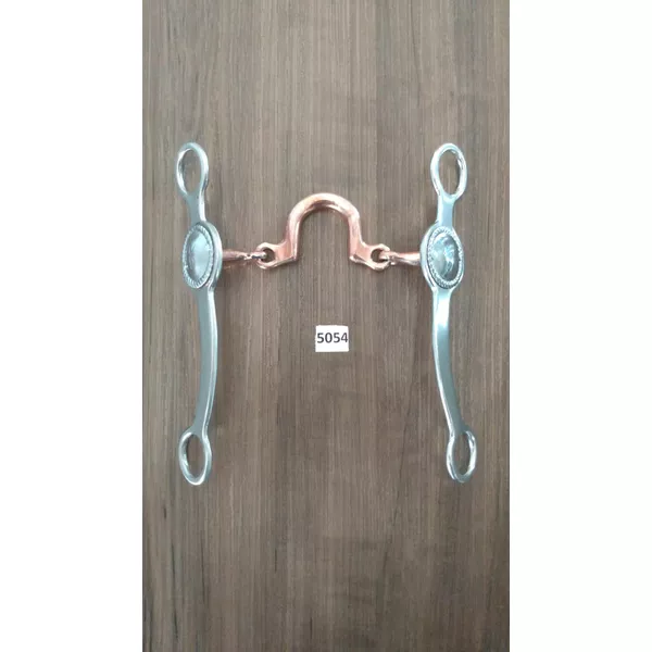 Freio Maluquinho Inox com Bocal de Ferro Sport Equine 5054