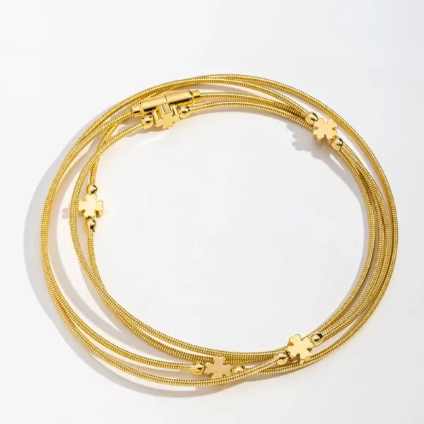 Pulseira Corda Violão Trevo 