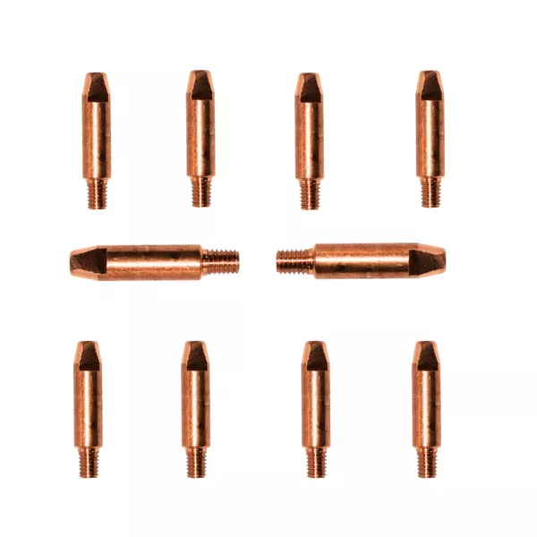 Kit 10 Bico de Contato 37mm M6 Ma-020 para Tocha Mig Ômega