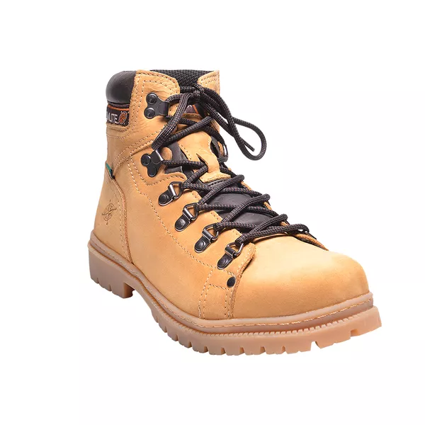 Bota Azimute Brasil 625 Adventure em Couro Mostarda 