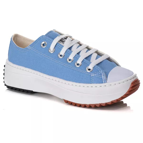 Tênis D'flora Star Clássico Plataforma Azul