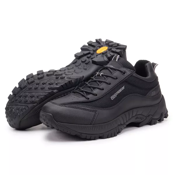 Tênis Adventure Masculino VIBRAM Gogowear 100% Couro ref Spock Low