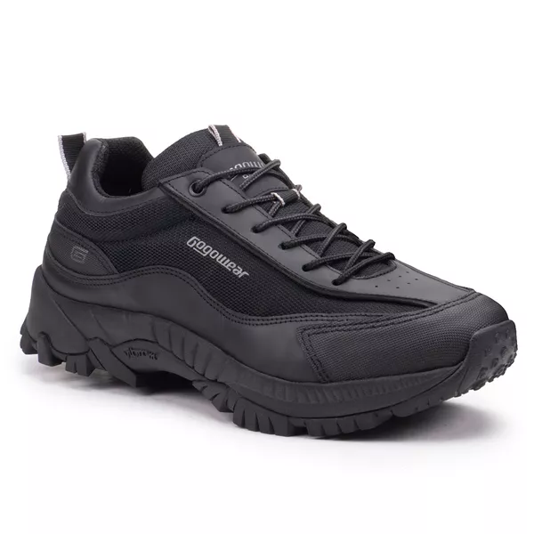 Tênis Adventure Masculino VIBRAM Gogowear 100% Couro ref Spock Low