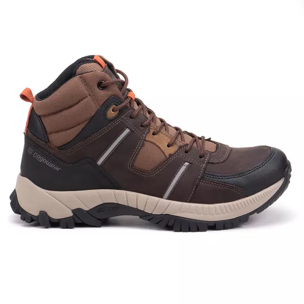 Bota Adventure Masculina VIBRAM Gogowear 100% Couro ref Zorack