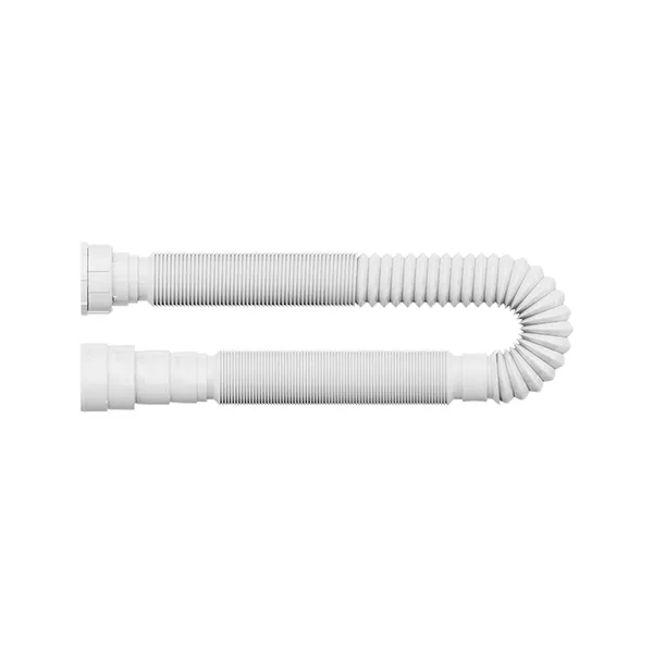 Sifão Tubo Extensivo Longo Universal Blukit Com Porca Branco 1,5M