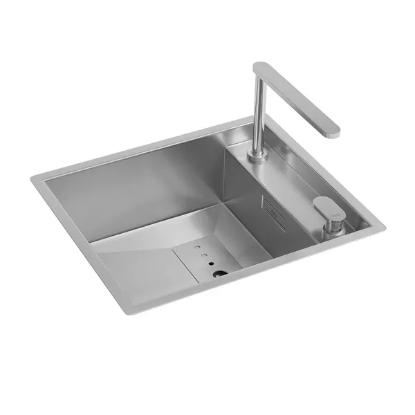 Cuba Deca Cozinha C/ Monocomando Supra Hide Inox