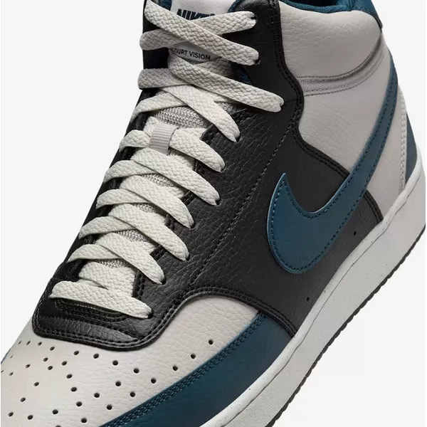 ゴエ Nike Tênis Court Vision Mid - Preto | Loja Mônica's