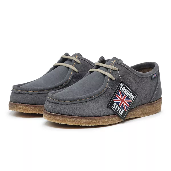 Sapato London Orange Cinza | London Style
