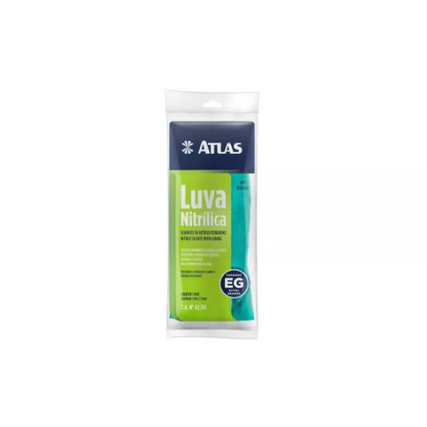 Luva Nitrilica Extra Grande AT1302EG ATLAS
