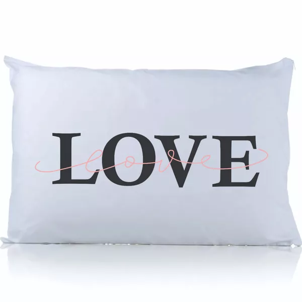 Fronha Love - Exclusiva Malha Novo Toque 100% Algodão - Super Penteada