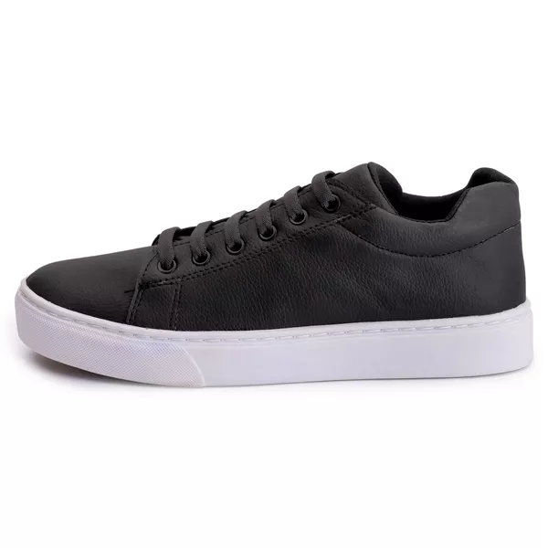 Tênis Casual Feminino Confortável Leve Macio - Preto