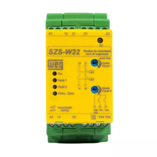 Rele Seguranca Monitor Velocidade Zero SZS-W/22 Weg