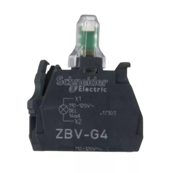 BLOCO LUMINOSO LED VERMELHO ZBVG4 110V SCHNEIDER