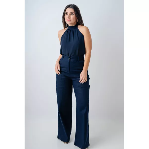 Calça Lidia Azul Marinho