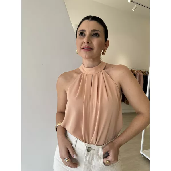 Blusa Patrícia Pêssego