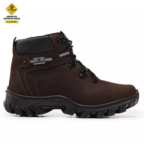 Bota 2113 para Trabalho Bico de Pvc Palmilha Anatômica | MASTER BOOTS