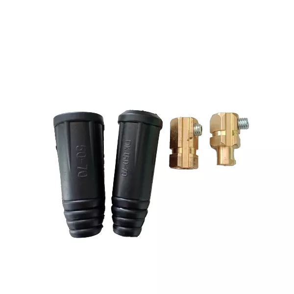 CONECTOR BORRACHA MACHO/FEMEA 13MM CABO 50-70MM