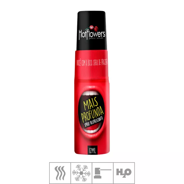 Spray Para Sexo Oral Mais Profunda 12ml (HC517) - Padrão