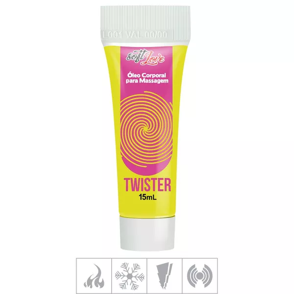 **Excitante Unissex Twister Bisnaga 15ml (16846) - Padrão