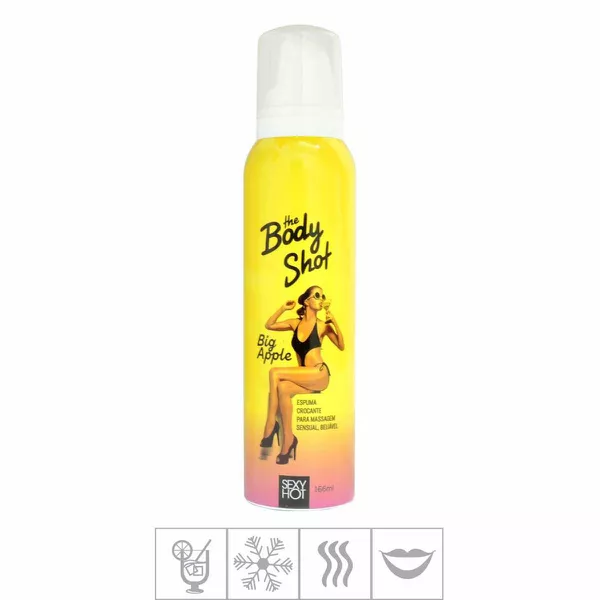 *Mousse Efervescente Crocante Body Shot 166ml (ST449) - Big Apple