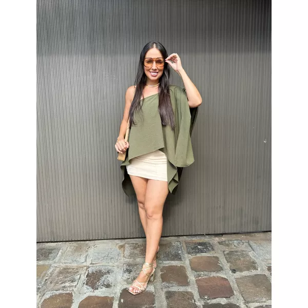 Bata Túnica Verde 