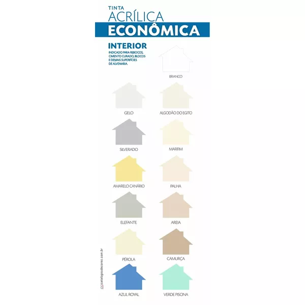 ＲＡL ACRÍLICO FOSCO ECONÔMICO GRAFFTEX 18L | MIARA KRÜGER TINTAS