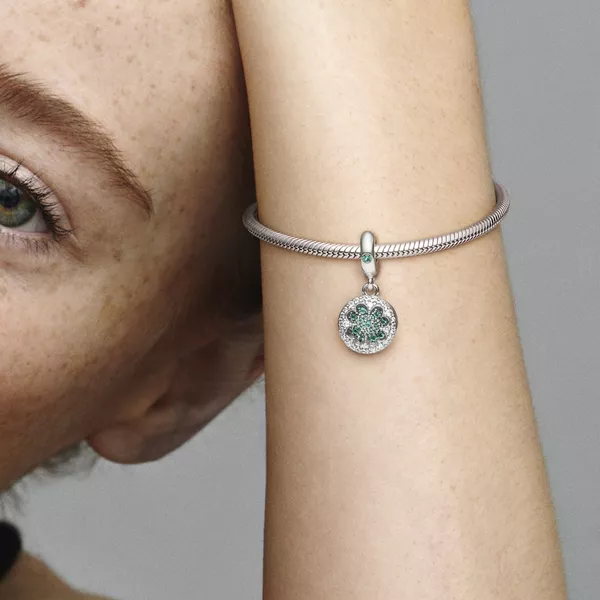 Charm Pendente Pandora Tudo É Possível Trevo 797906NRGMX