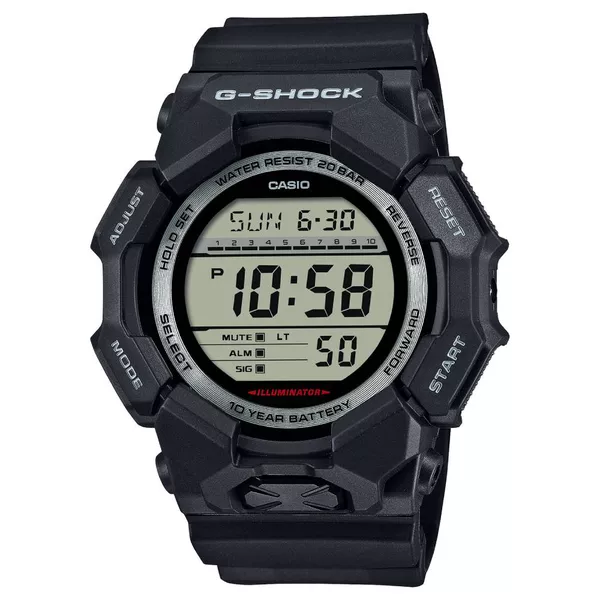 Relógio G-Shock Digital Linha DW-5600BB-1DR Preto Negativo