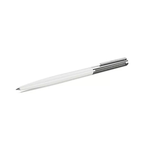 Caneta Swarovski Millenia Esferográfica Preta Com Pedras