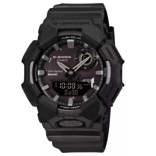 Relógio G-Shock Digital Preto Detalhes Vermelhos GBD-800-1DR