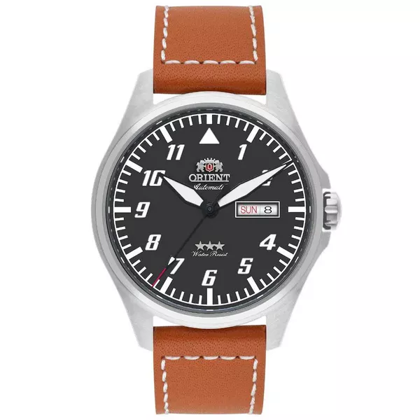 Relógio Orient Masculino Neo Sport Preto com Vermelho