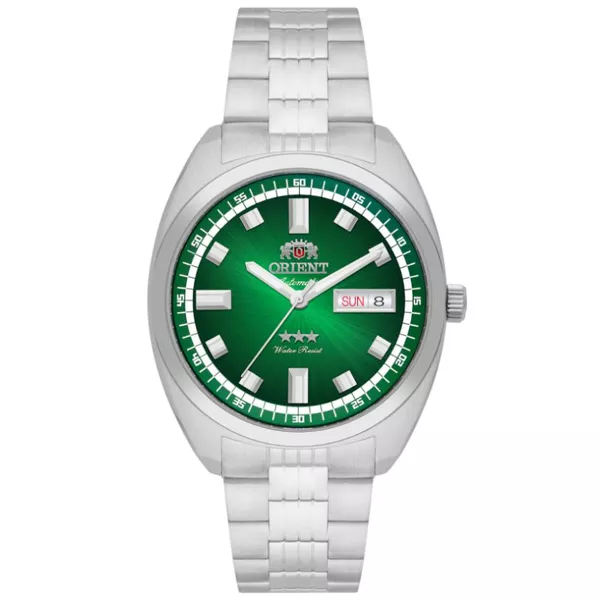 Relógio Orient Solartech Cronógrafo Mostrador Verde MBSSC294
