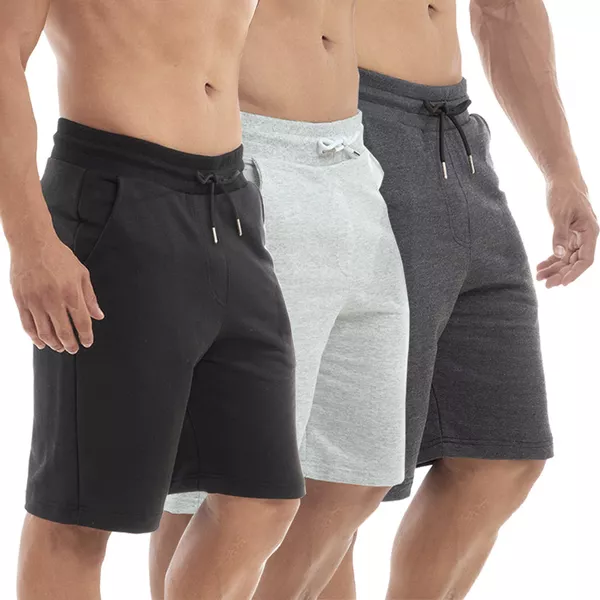 Kit 3 Bermudas Moletom Masculina Benelly...