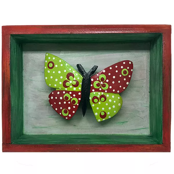 Borboleta na caixa