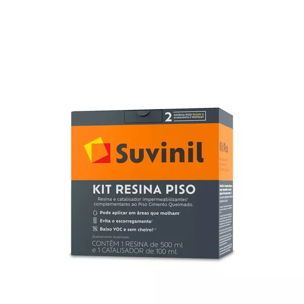Kit Resina Piso Grande Suvinil 