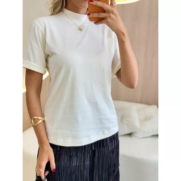 T-SHIRT BÁSICA ALGODÃO OFF