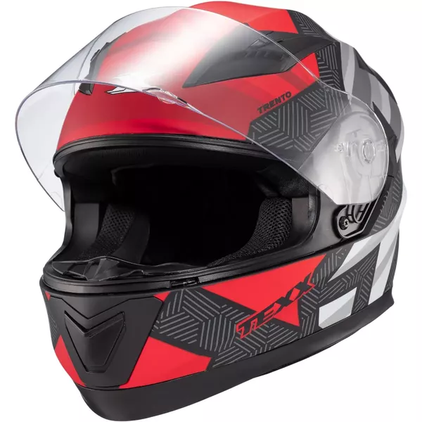 Capacete Texx Strike Trento - Vermelho Fosco Moto One