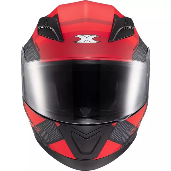 Capacete Texx Strike Trento - Vermelho Fosco Moto One