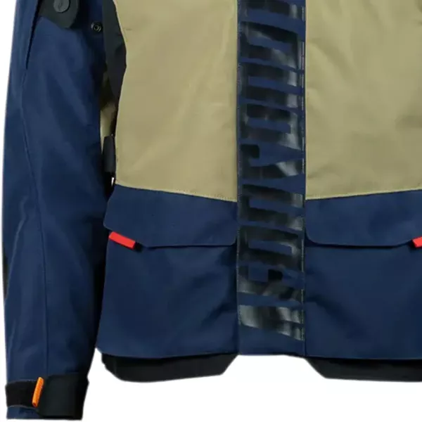 Jaqueta Asw Tsunami - Azul Preto Areia Laranja Moto One