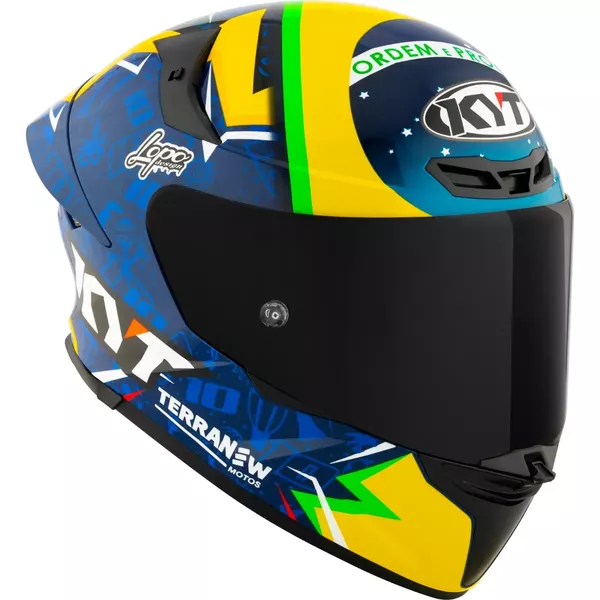 Capacete Kyt TT Revo Diogo Moreira 2024 Réplica Moto One