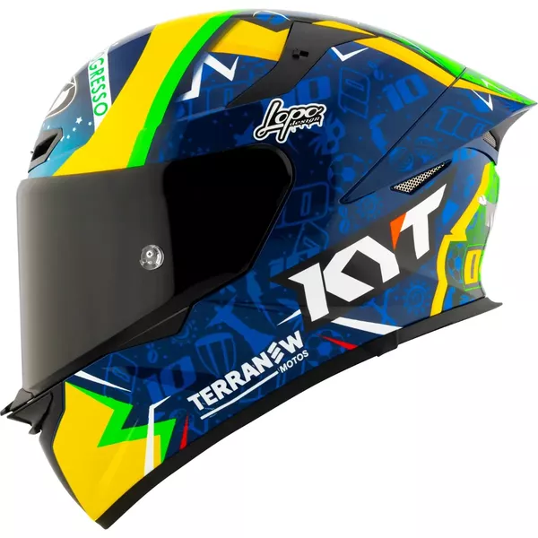 Capacete Kyt TT Revo Diogo Moreira 2024 Réplica Moto One