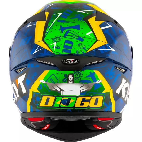Capacete Kyt TT Revo Diogo Moreira 2024 Réplica Moto One
