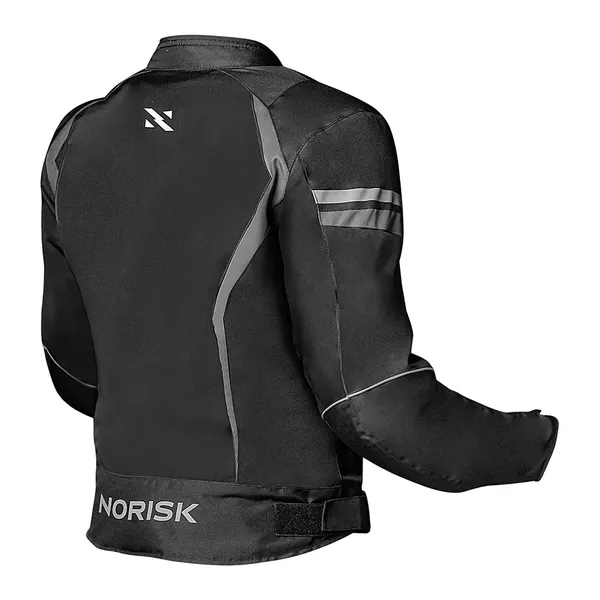 Jaqueta Norisk Tornado - Preto/Cinza Moto One