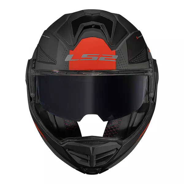 Capacete Ls2 FF901 Advant X Oblivion - Preto Fosco/Titanium Moto One