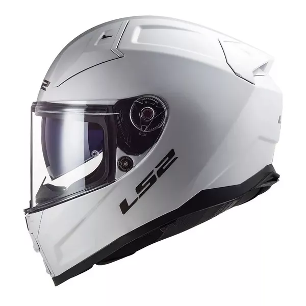 Capacete LS2 FF811 Vector 2 Monocolor - Branco Moto One