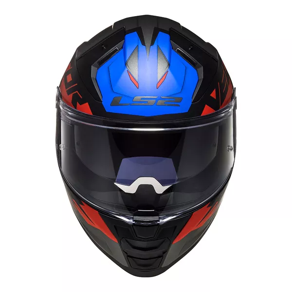 Capacete LS2 FF811 Vector 2 Absolute - Preto/Vermelho/Azul Moto One
