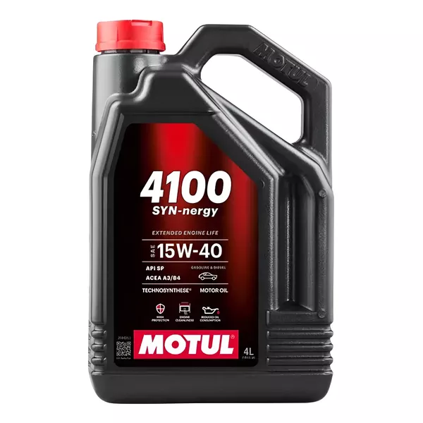 Óleo Motor Motul 4100 Syn-nergy 15w40 - 4L Moto One