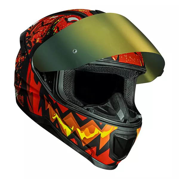 Capacete Norisk FF802 Razor Halloween Moto One