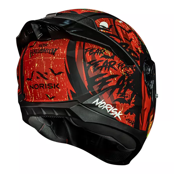 Capacete Norisk FF802 Razor Halloween Moto One