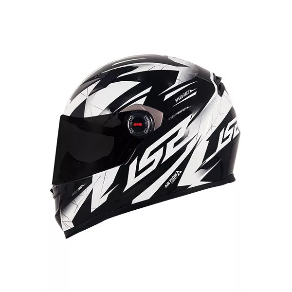 Capacete LS2 FF358 Draze - Preto/branco Moto One